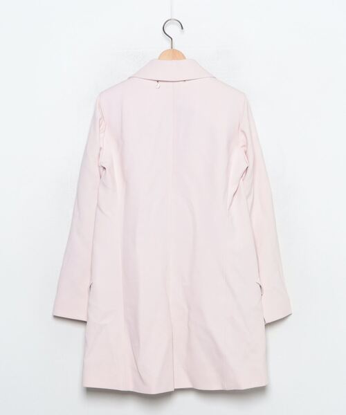 CARVEN カルヴェン　ウールノーカラーコート 36 CARVEN（カルヴェン） ステンカラーコート 38 ライトピンク レディース