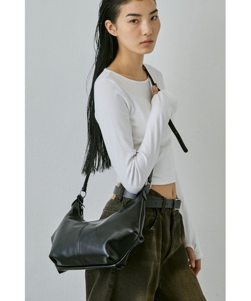 un/neu ハンドバッグ ワンハンドルホーボー2WAYミニバッグ