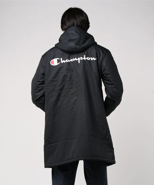 Champion（チャンピオン） コート L ブラック メンズ : ZOZOTOWN Yahoo
