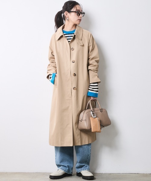 CHIC STYLE（シックスタイル） ステンカラーコート コート バルマ