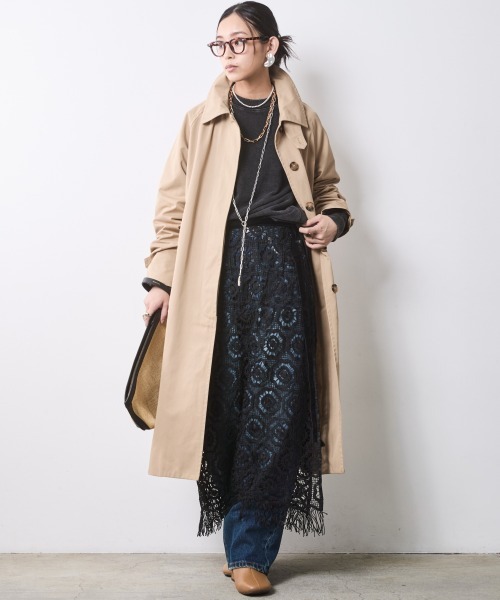 CHIC STYLE（シックスタイル） ステンカラーコート コート バルマ