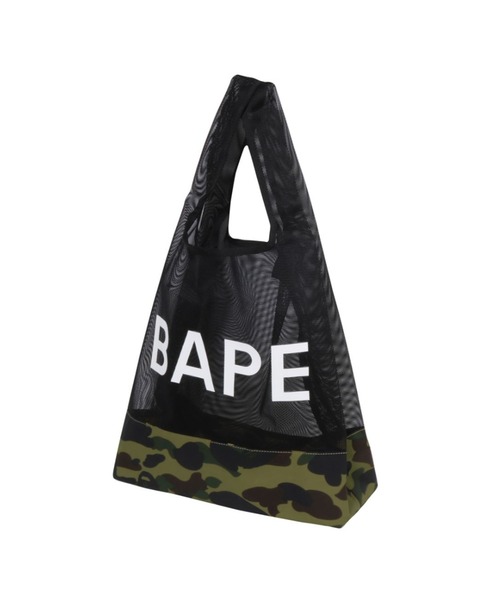 A BATHING APE（アベイシングエイプ） トートバッグ 1ST CAMO MESH BAG