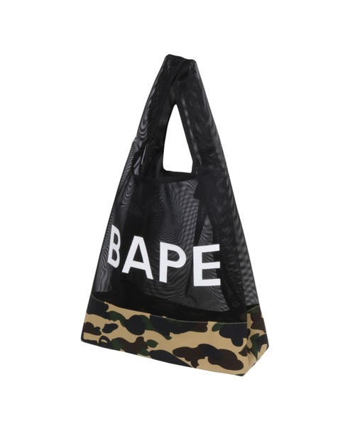 A BATHING APE（アベイシングエイプ） トートバッグ 1ST CAMO MESH BAG