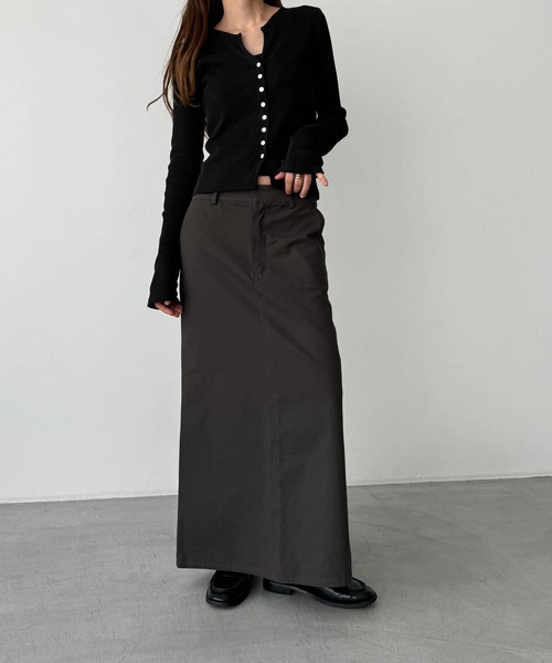 「CANAL JEAN」 カーディガン ONE SIZE ライトカーキ レディース_画像4
