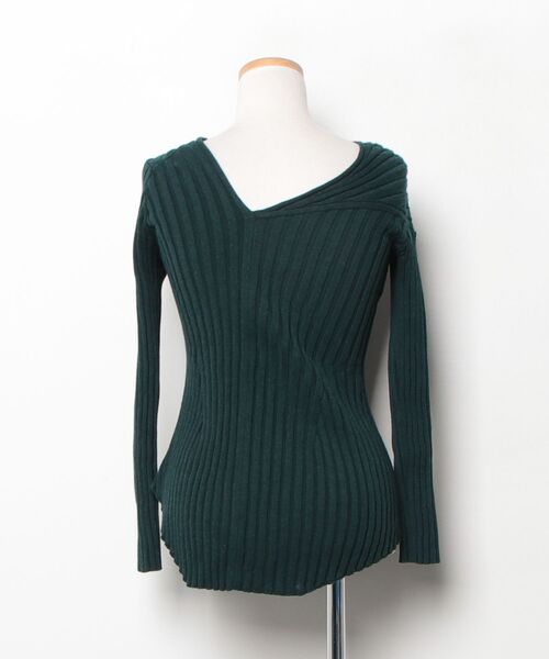 「styling/」 長袖ニット ONE SIZE グリーン レディース_画像2
