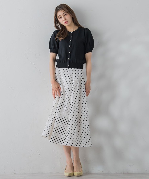 「QUEENS COURT」 フレアスカート M ブラック系その他 レディース_画像8