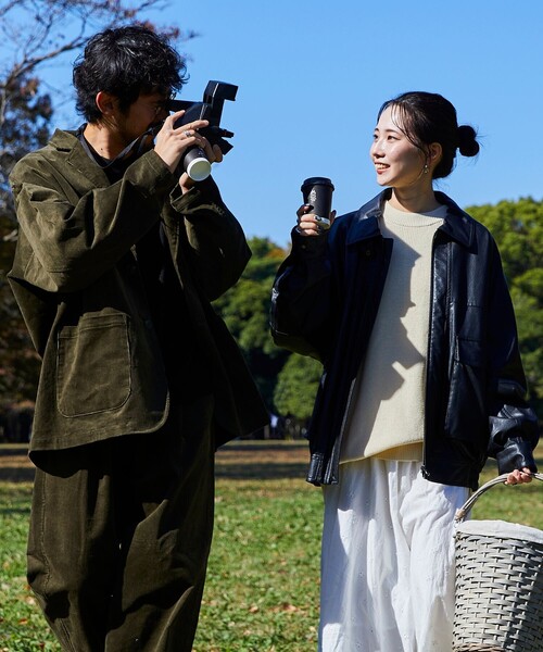 「FREAK'S STORE」 長袖ニット 0 ブラック メンズ_画像8