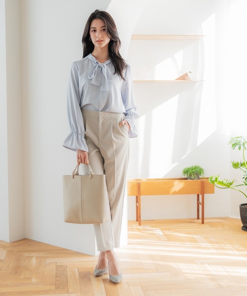 「coca（coca）」 スラックス M ネイビー レディース_画像3