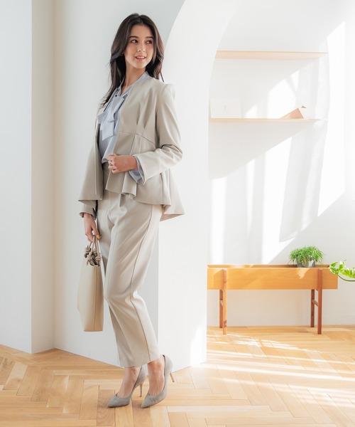 「coca（coca）」 スラックス M ネイビー レディース_画像6