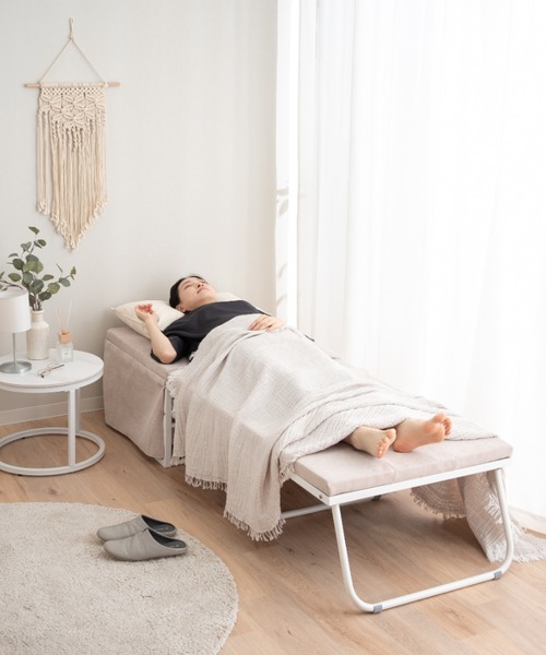 EMOOR（エムール） 家具 予約品 ベッド機能付 スツール SHELT