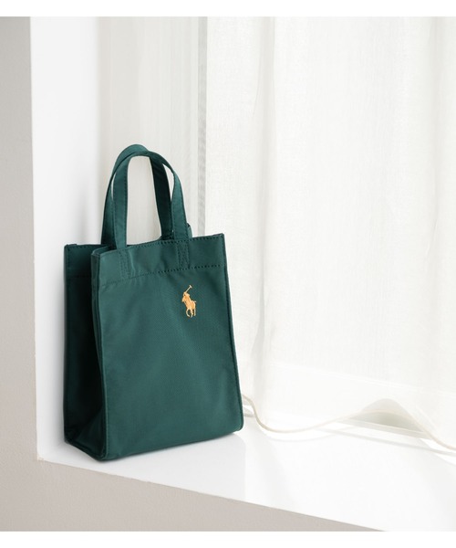 ラルフローレン トートバッグ ショルダー 2way レザー 大容量 カーキ LAUREN RALPH LAUREN（ローレン ラルフローレン） ラルフローレン