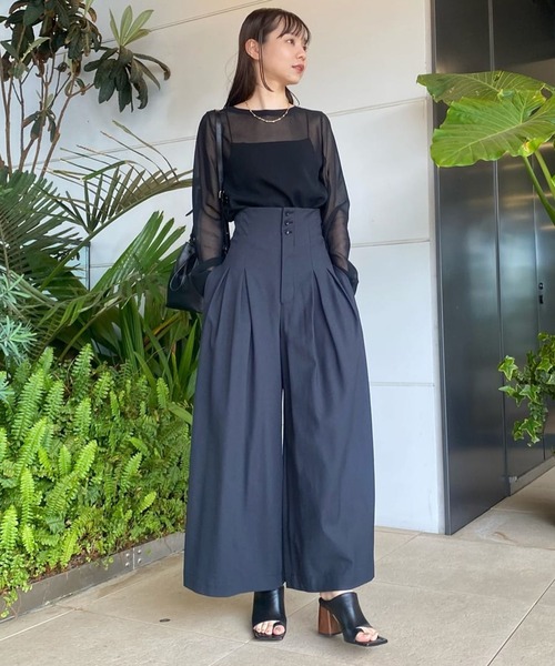 「Drawing Numbers」 チノパンツ 36 ベージュ レディース_画像2