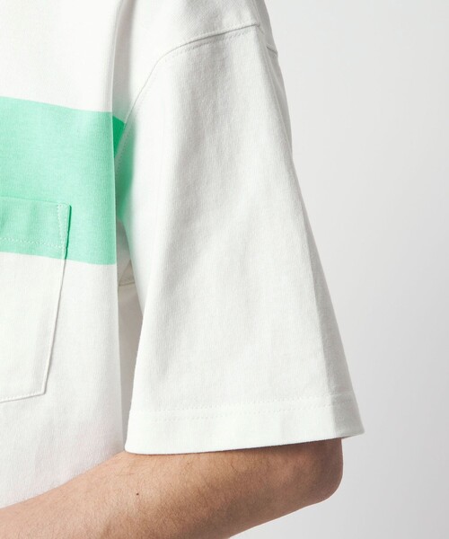CHUMS（チャムス） tシャツ 「別注」「CHUMS」GLR ライン ポケット 