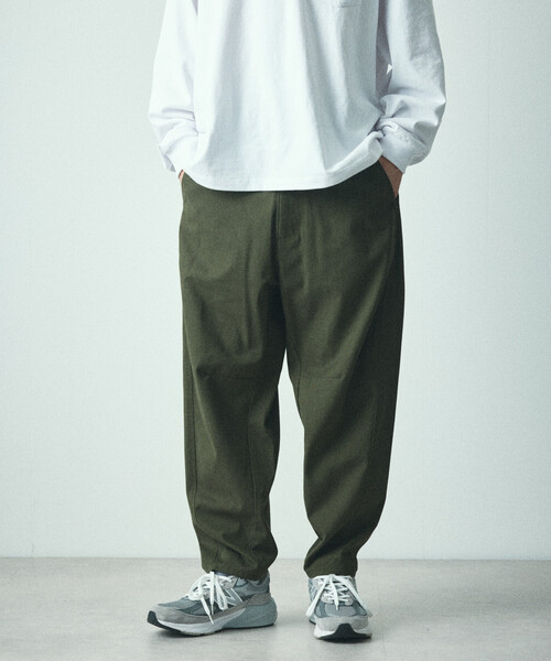 「FREAK'S STORE」 チノパンツ L ベージュ メンズの画像3