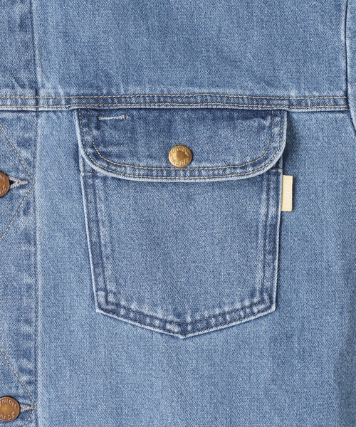 デニムジャケット gジャン ウォッシャブル / DU JOUR / デュ ジュール RIDING JEAN JACKET 2 レディースの画像