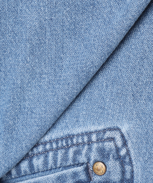 デニムジャケット gジャン ウォッシャブル / DU JOUR / デュ ジュール RIDING JEAN JACKET 2 レディースの画像
