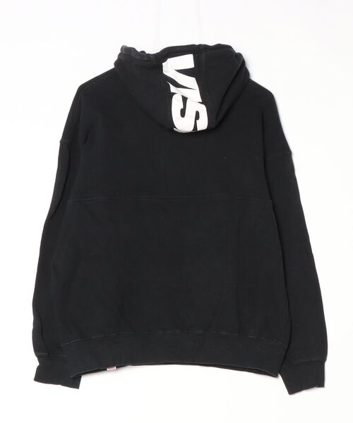 「VISION STREET WEAR」 プルオーバーパーカー L ブラック メンズ_画像2