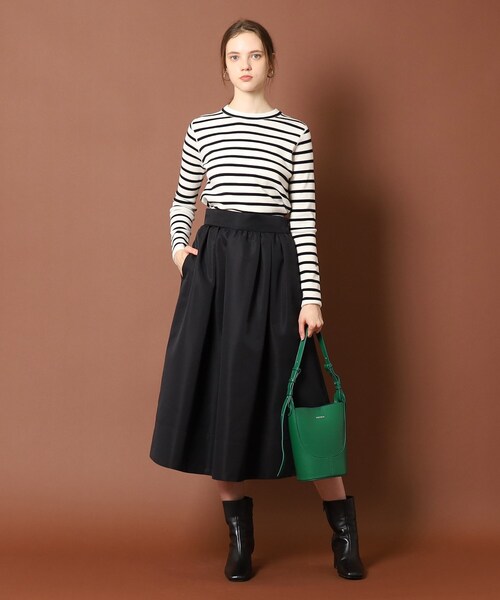 「DRESSTERIOR」 長袖ニット 36 ベージュ レディース_画像5