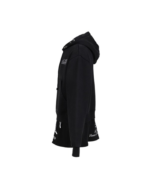 ALICE HOLLYWOOD パーカー CO-TOUR LAYERED SWEATSHIRT メンズ