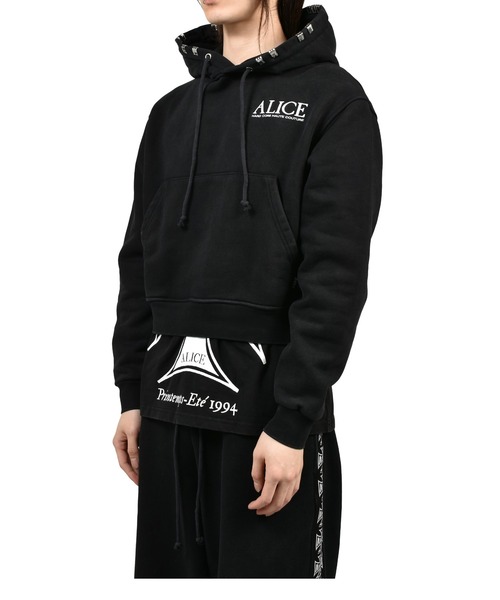 ALICE HOLLYWOOD パーカー CO-TOUR LAYERED SWEATSHIRT メンズ