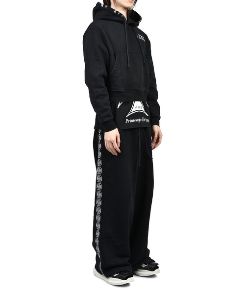 ALICE HOLLYWOOD パーカー CO-TOUR LAYERED SWEATSHIRT メンズ