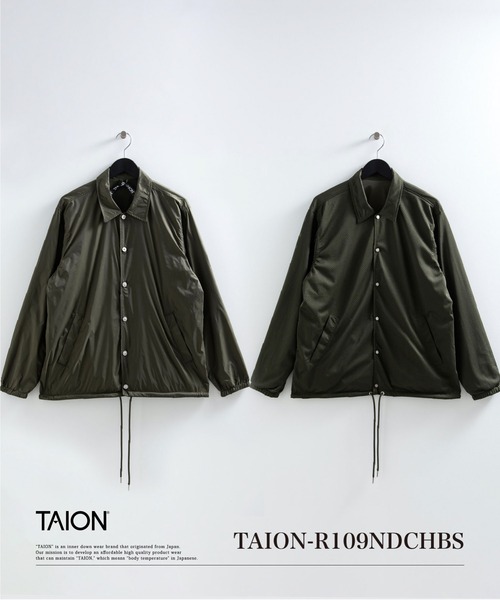 TAION（タイオン） コート ジャケット 「」「ユニセックス」ノンダウン