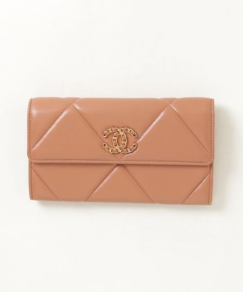 CHANEL 財布 ブラウン ココマーク CHANEL（シャネル） ココマーク 財布 - ブラウン レディース