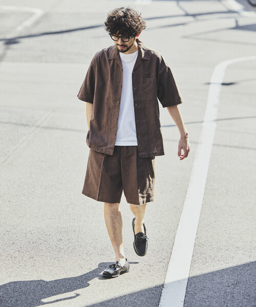 FREAK'S STORE（フリークスストア） パンツ LINEN COTTON EASY SHORT