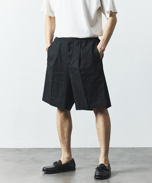FREAK'S STORE（フリークスストア） パンツ LINEN COTTON EASY SHORT