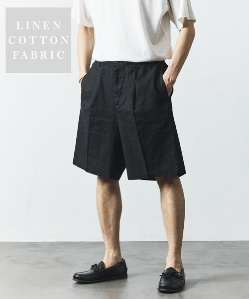 FREAK'S STORE（フリークスストア） パンツ LINEN COTTON EASY SHORT