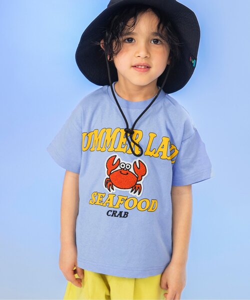 キッズ服 120cm Tシャツ 6点セット BREEZE（ブリーズ） tシャツ 6色6柄いろいろサガラワッペン半袖Tシャツ
