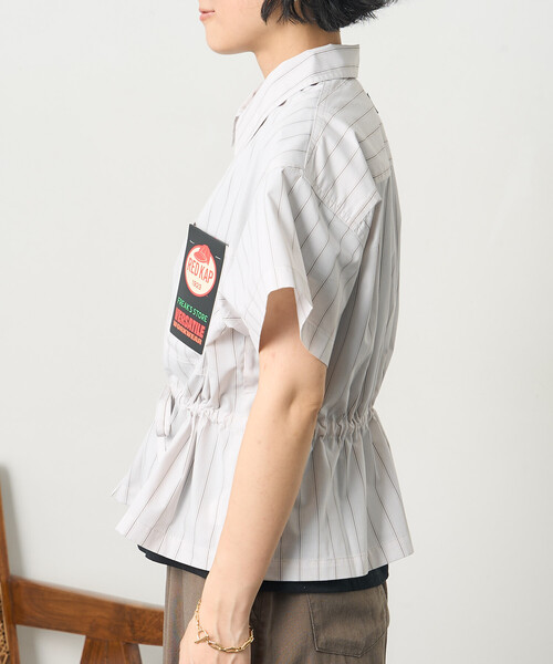 FREAK'S STORE（フリークスストア） ブラウス シャツ 夏 半袖 RED KAP