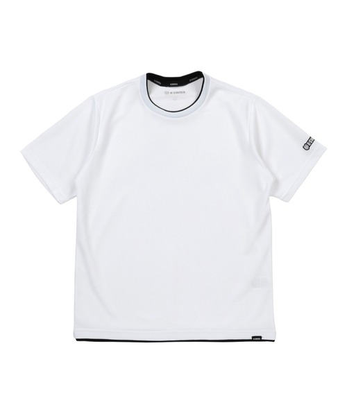 K-SWISS（ケースイス） tシャツ 「K-SWISS/ケースイス」ドライワッフル