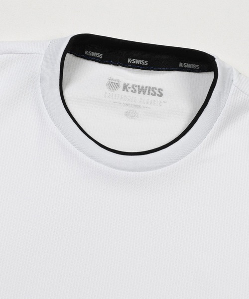 メンズウェア K K-SWISS（ケースイス） tシャツ 「K-SWISS/ケースイス」ドライワッフル