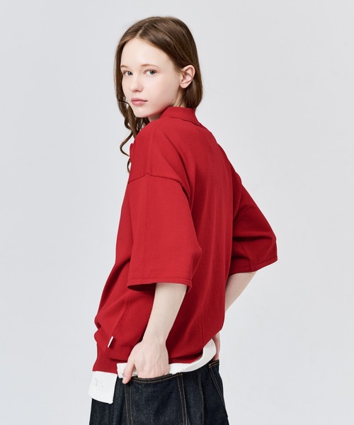 シャツ HIGH GAUGE S/S KNIT SHIRT / ハイゲージS/Sニットシャツ メンズ レディースの画像