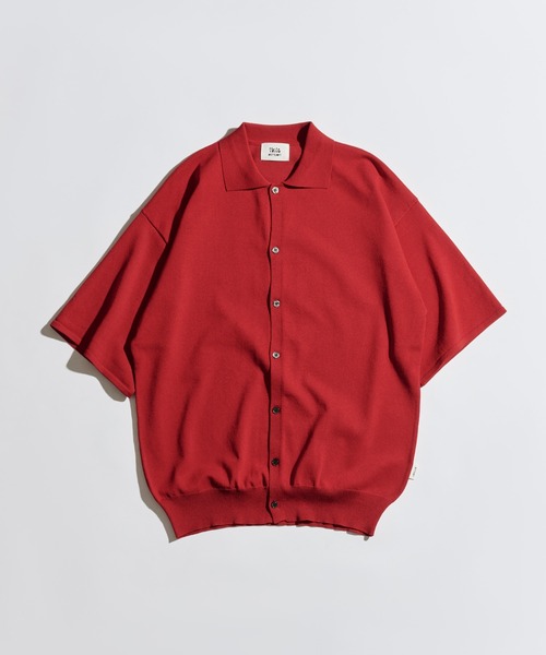 シャツ HIGH GAUGE S/S KNIT SHIRT / ハイゲージS/Sニットシャツ メンズ レディースの画像