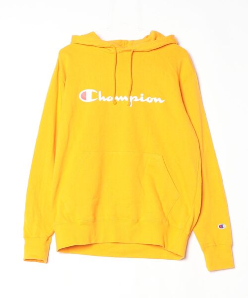 Champion プルオーバーパーカー オレンジ M〜XL Champion（チャンピオン） プルオーバーパーカー X-LARGE オレンジ