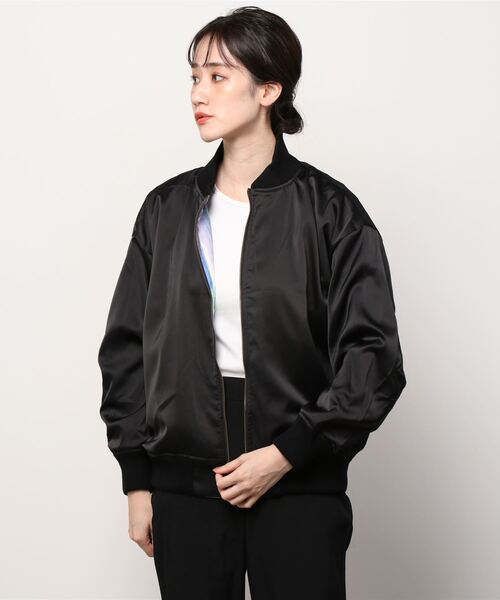 「mmts」 ブルゾン MEDIUM レッド レディース_画像5