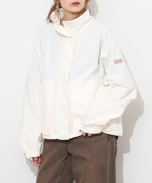 ブルゾン ジャンバー HUNTER ウィメンズ プレイ ショート ウェザー ジャケット レディースの画像