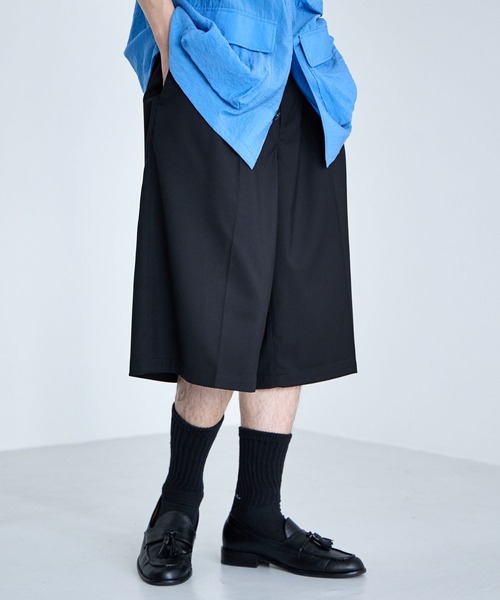 RAGEBLUE（レイジブルー） ハーフパンツ ワイドパンツ スラックス TR