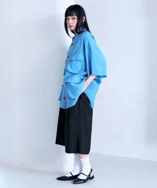 RAGEBLUE（レイジブルー） ワイドパンツ ハーフパンツ スラックス