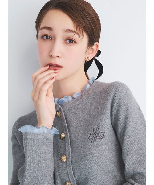 CELFORD ニット カーディガン CELFORD（セルフォード） ニットカーディガン ONE SIZE イエロー