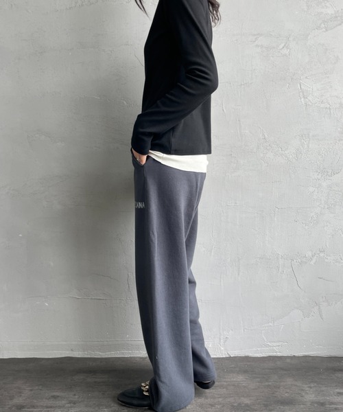 AMERICANA（アメリカーナ） スウェットパンツ ONE SIZE 杢グレー
