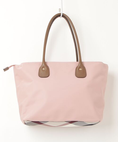BLUE LABEL CRESTBRIDGE バック ピンク BLUE LABEL CRESTBRIDGE