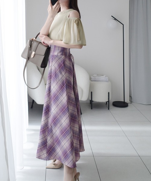 「mily bilet」 半袖ワンピース LARGE アイボリー レディース_画像9