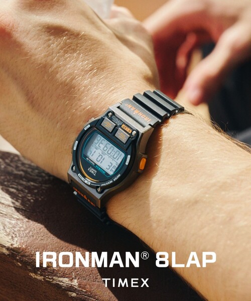 TIMEX（タイメックス） デジタル腕時計 ONE SIZE ブラック メンズ