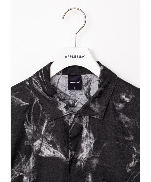 「APPLEBUM」 長袖シャツ「DEATH ROW RECORDSコラボ」 LARGE ブラック メンズ_画像5