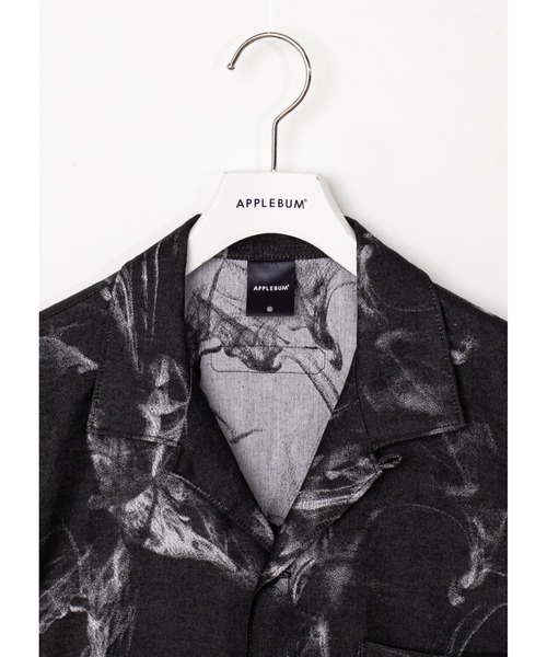 「APPLEBUM」 長袖シャツ「DEATH ROW RECORDSコラボ」 LARGE ブラック メンズ_画像6