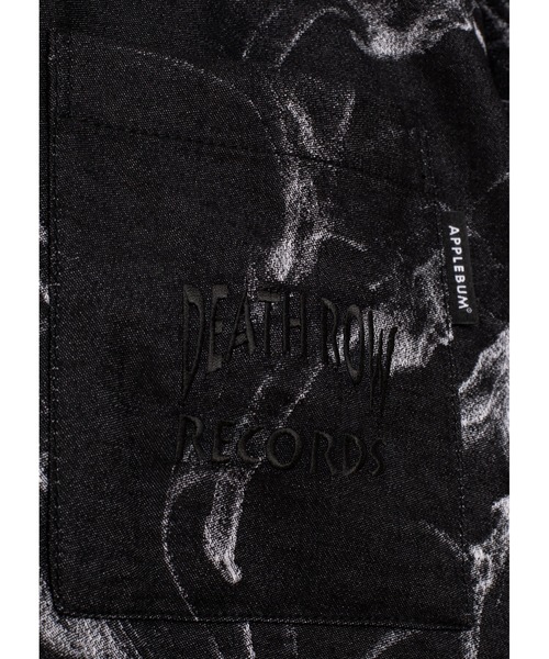「APPLEBUM」 長袖シャツ「DEATH ROW RECORDSコラボ」 LARGE ブラック メンズ_画像7