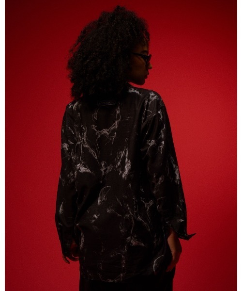 「APPLEBUM」 長袖シャツ「DEATH ROW RECORDSコラボ」 LARGE ブラック メンズ_画像8